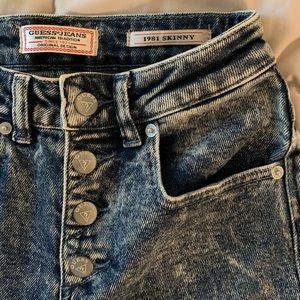 Vintage Acid Wash GUESS Jeans